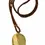 Thumbnail: LEATHER LEAF PENDANT