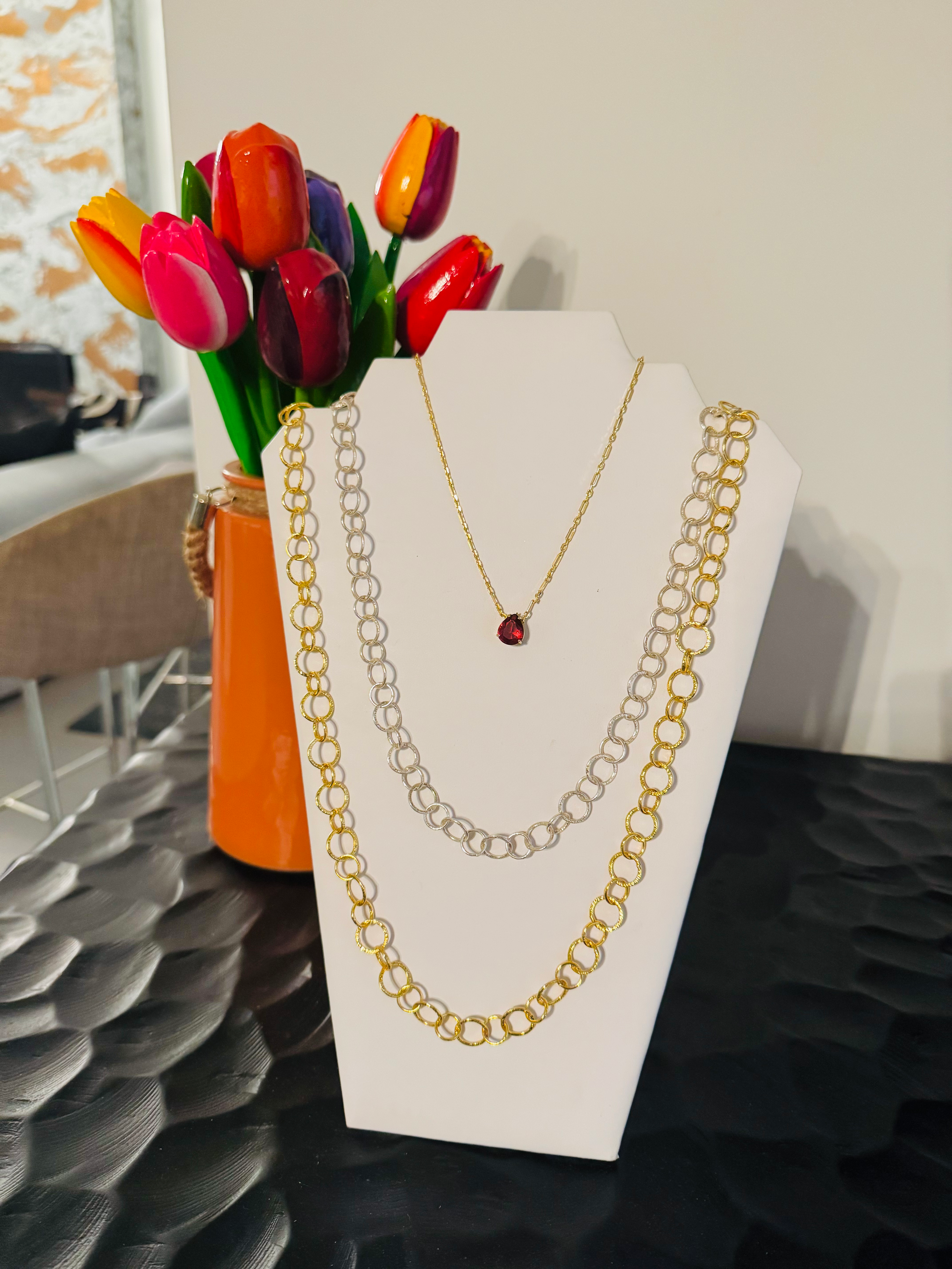 LONG PLAIN NECKLACE