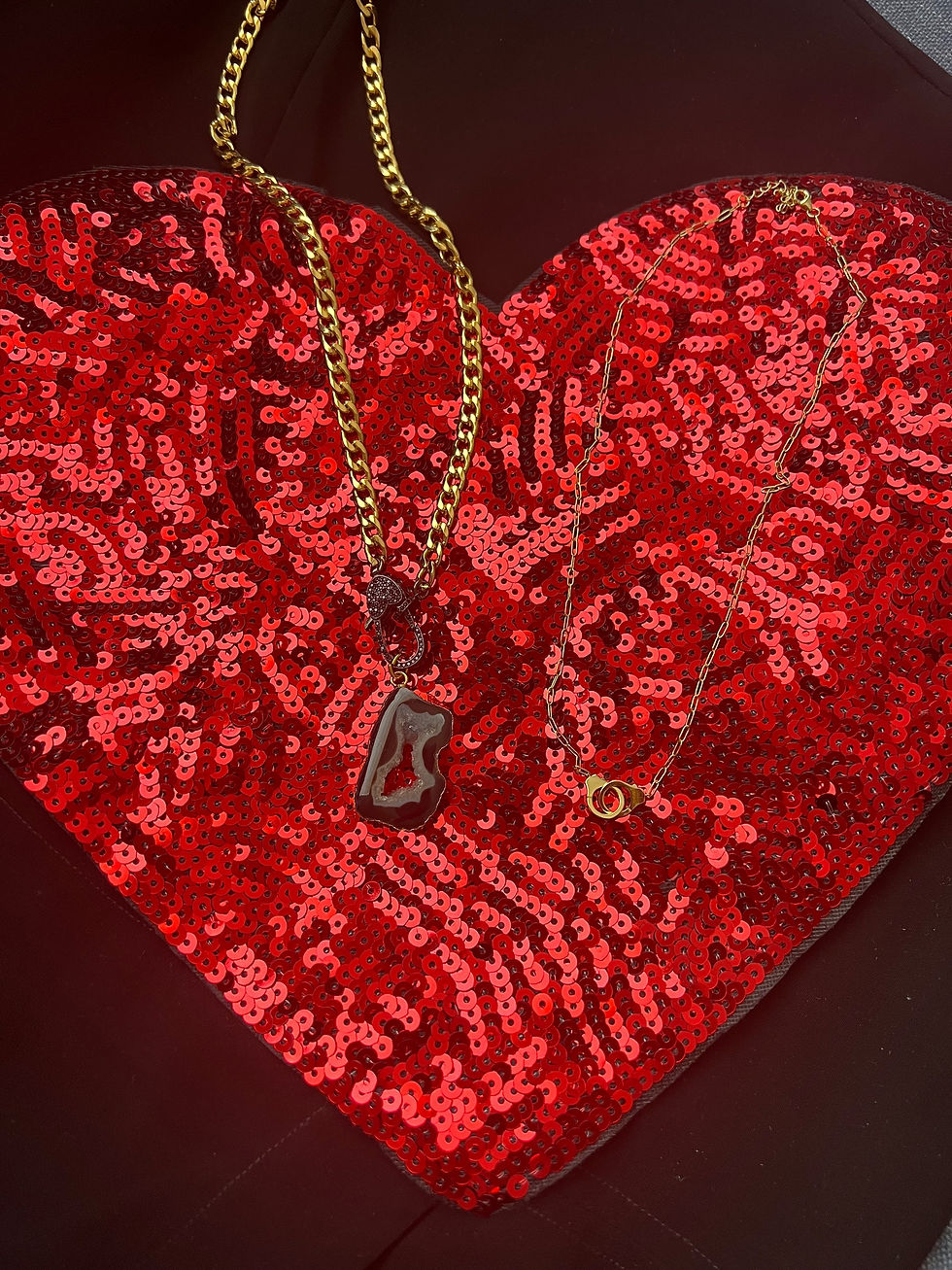 Thumbnail: NATURAL DRUZY NECKLACE