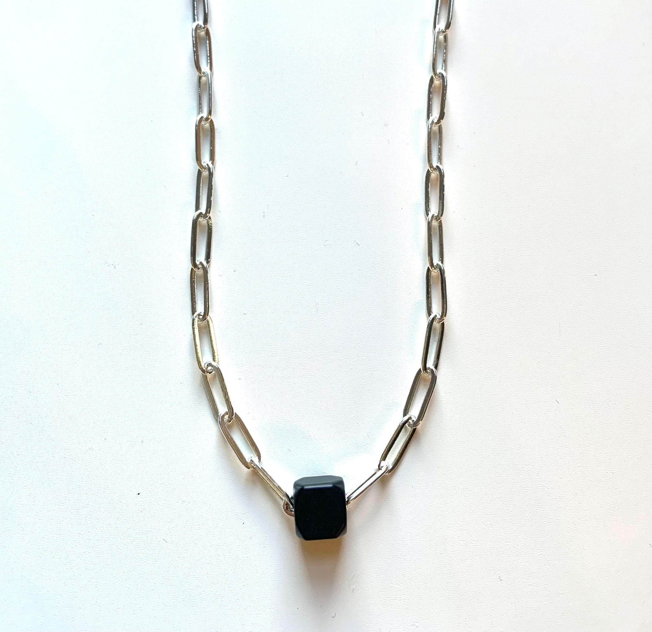 CUBE CABLE NECKLACE