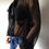 Thumbnail: GUIPURE AND SHEER BOW BLOUSE