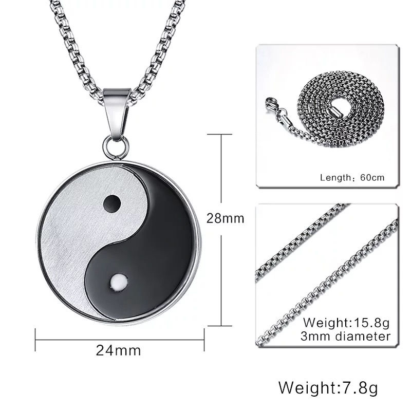 Thumbnail: YIN YANG NECKLACE