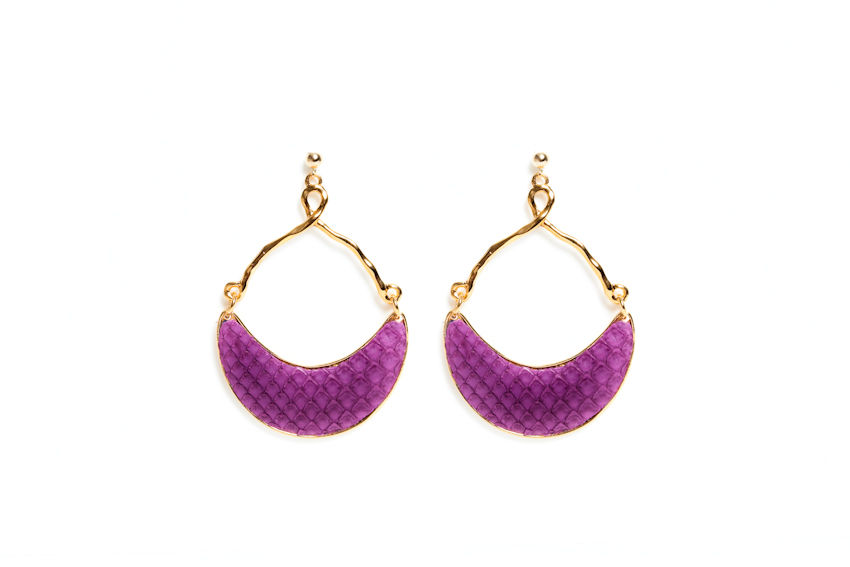 Thumbnail: HALF MOON EARRINGS