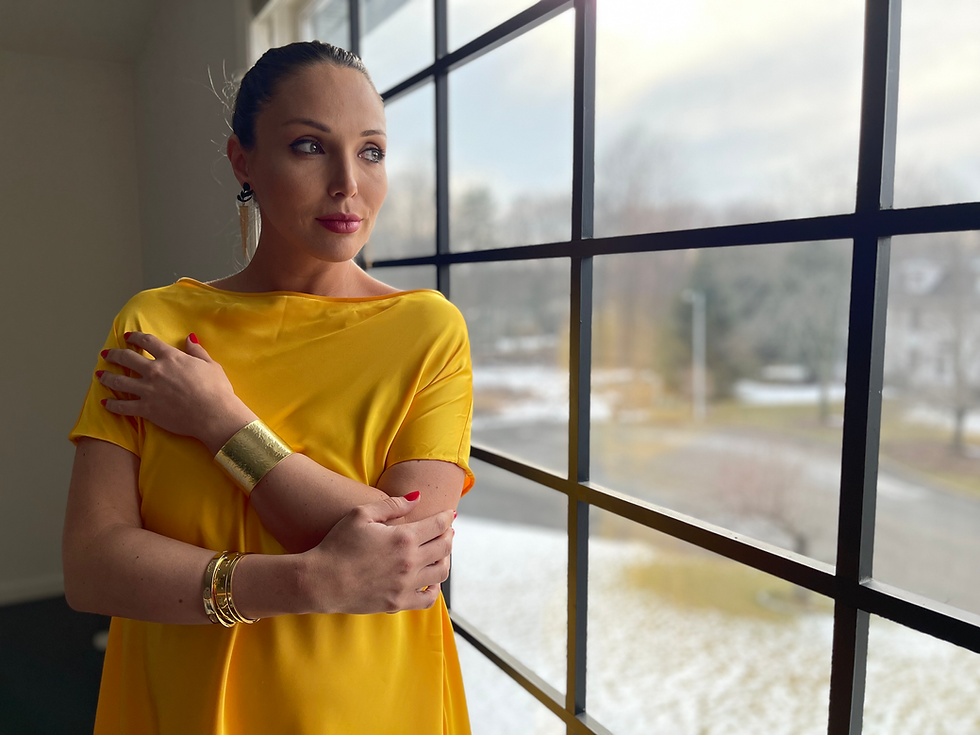 Thumbnail: ASYMMETRICAL SILK DRESS
