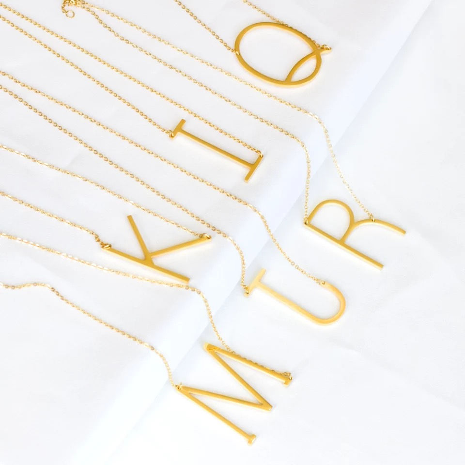Thumbnail: LETTER PENDANT