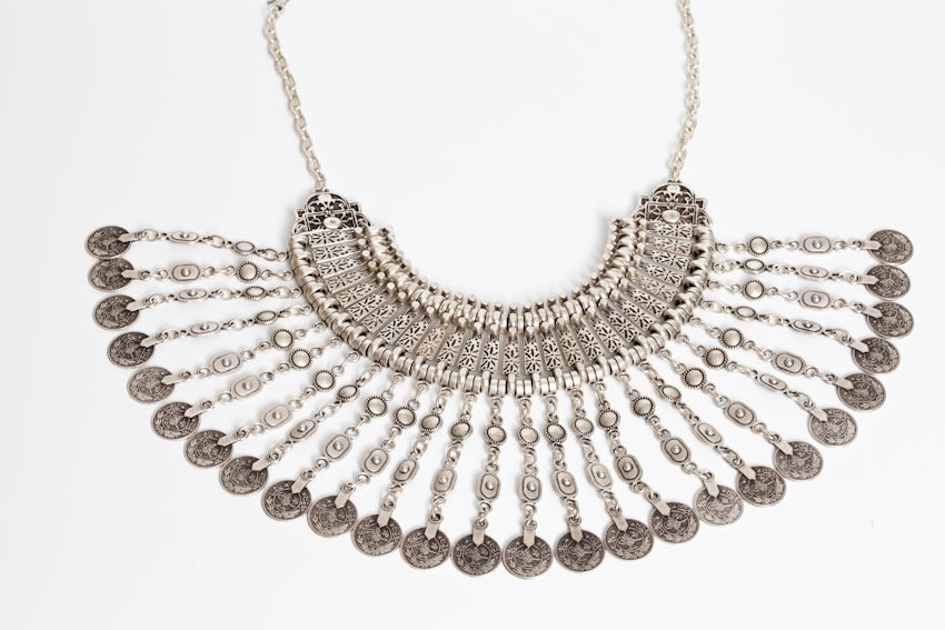Thumbnail: Statement Gypsi Coin Necklace