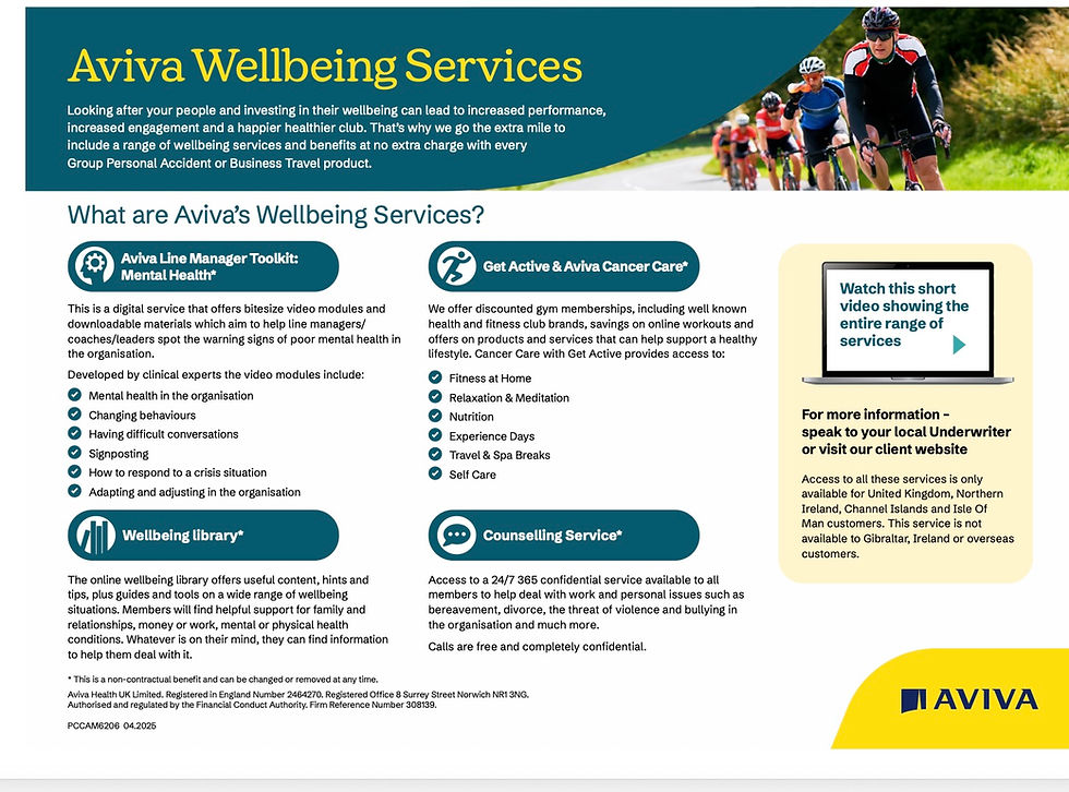 We have received this leaflet from Cal Povey at the Hampshire FA about player welfare and services offered via the Hampshire FA Personal Accident Insurance. There is also a video at this link https://players.brightcove.net/4890340210001/SyfoCrzP_default/index.html?videoId=6341490939112