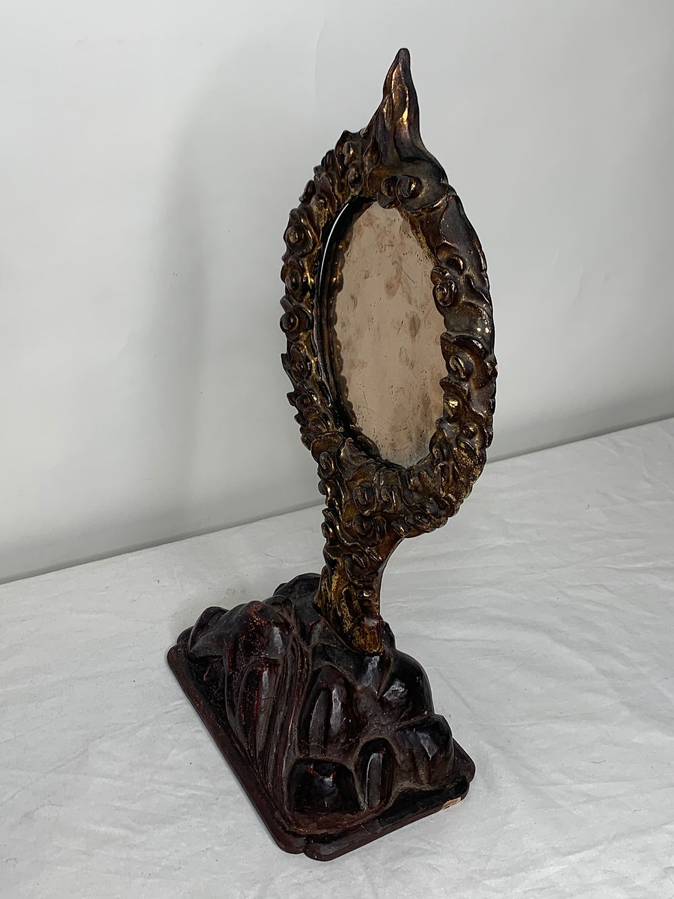 Thumbnail: Edo Japanese, Early 19th Century Temple Shrine Sacred Altar Mirror