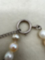 Thumbnail: Sterling Silver Chinese Cultured Pearl Necklace