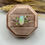 Thumbnail: 14 karat White Gold Opal, Peridot, Pink Tourmaline Ring