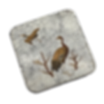 Antique Japanese Namiki Eggshell Trinket Box w/ Cranes Late 19th/Early 20th C.