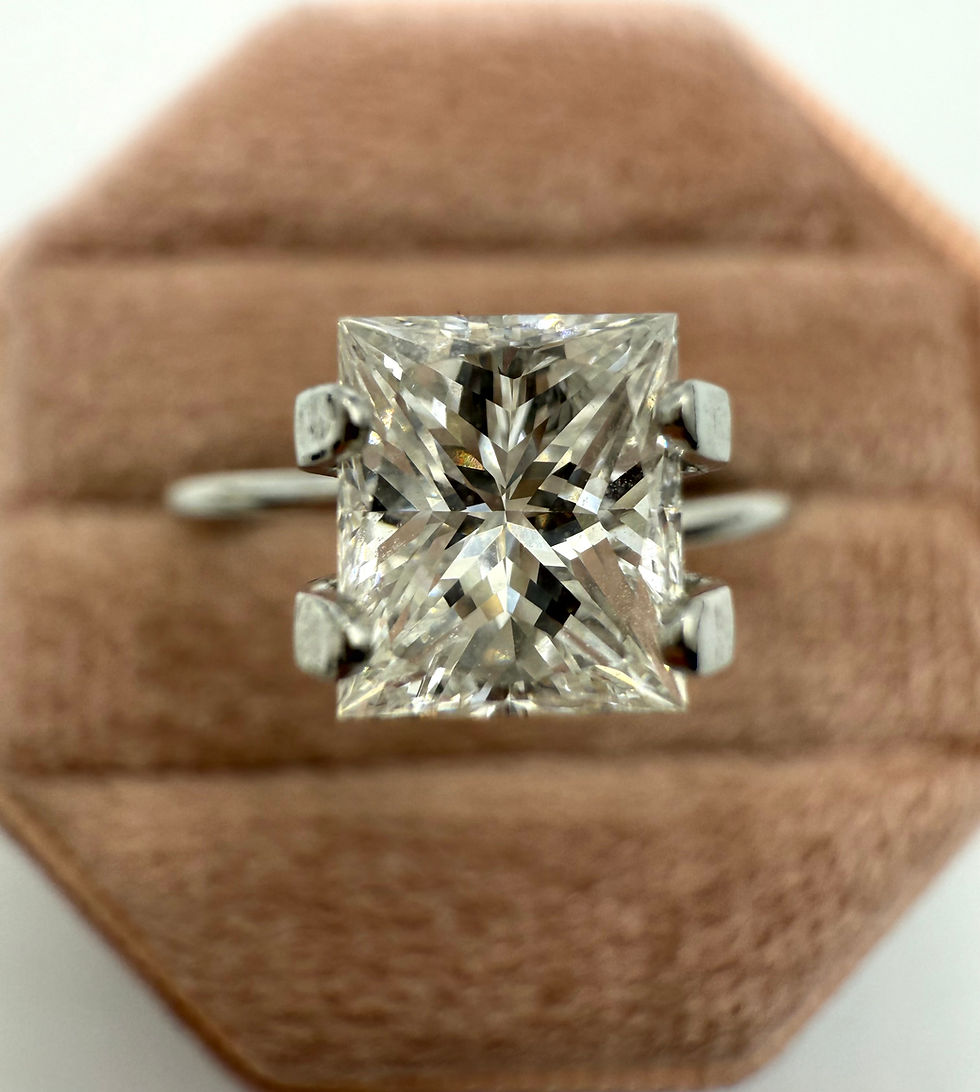 Thumbnail: 1.11ct F-VS2 Princess Cut Loose Diamond GIA