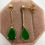 Thumbnail: 14 Karat Yellow Gold Jadeite Jade Earrings