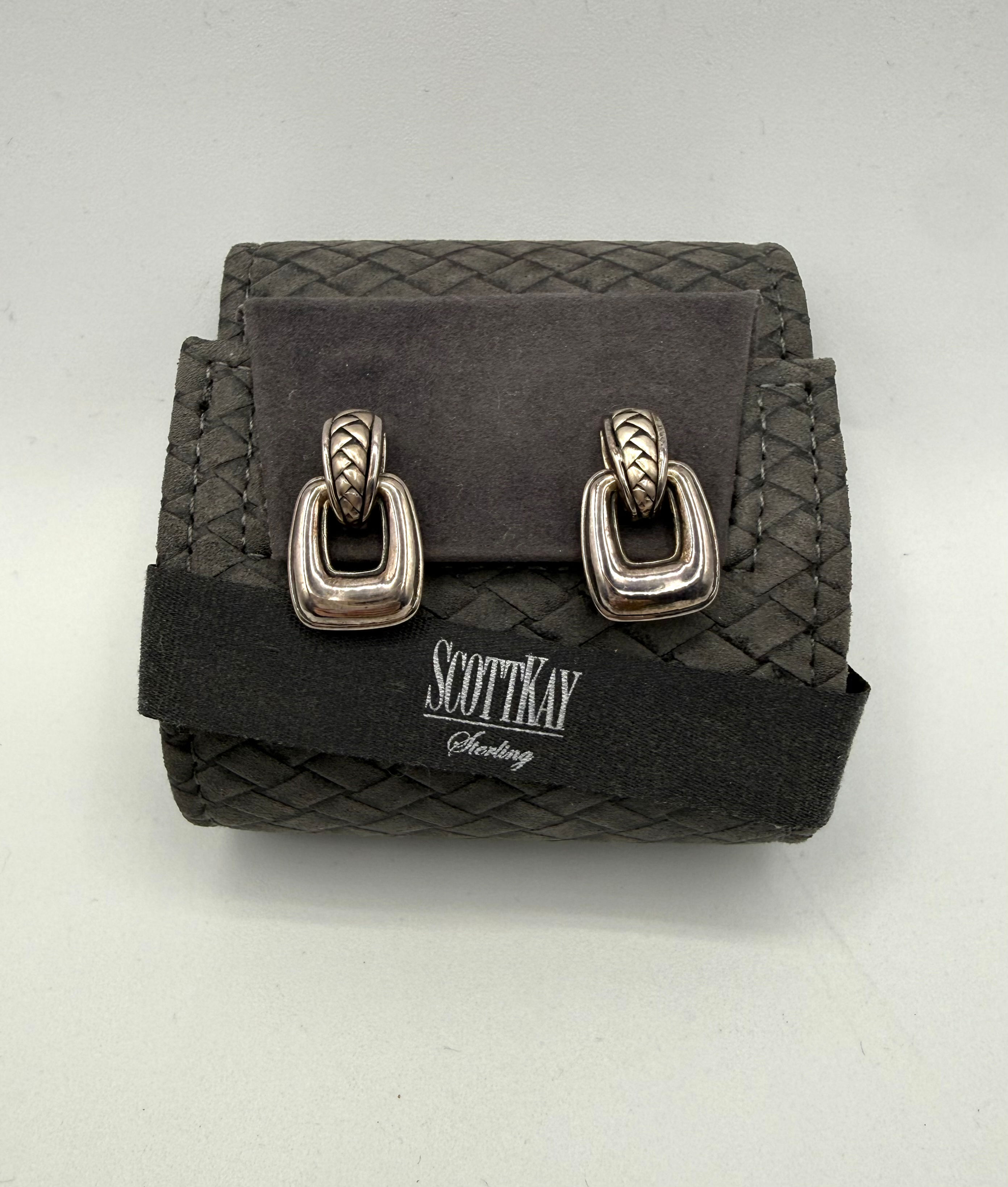 Sterling Silver Scott Kay Earrings