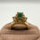Thumbnail: 14 Karat Yellow Gold 1ct Emerald & .20ctw Diamond Ring