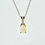 Thumbnail: 14 Karat Yellow Gold Diamond and Opal Pendant