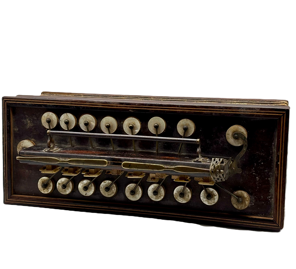 Thumbnail: 2 1850's French Flutinas w/ Mother of Pearl Keys