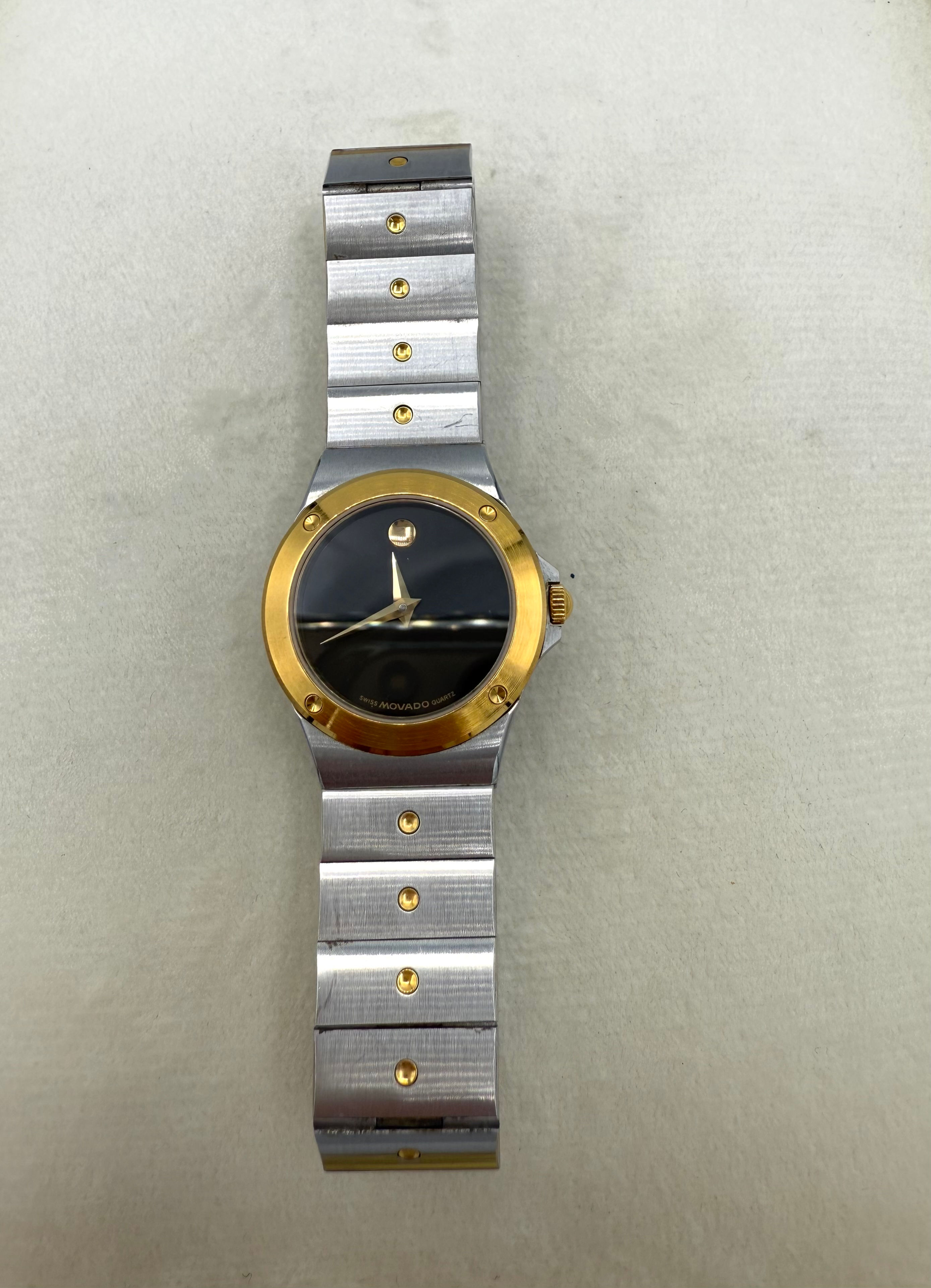 Stainless Steel Movado Ladies Watch