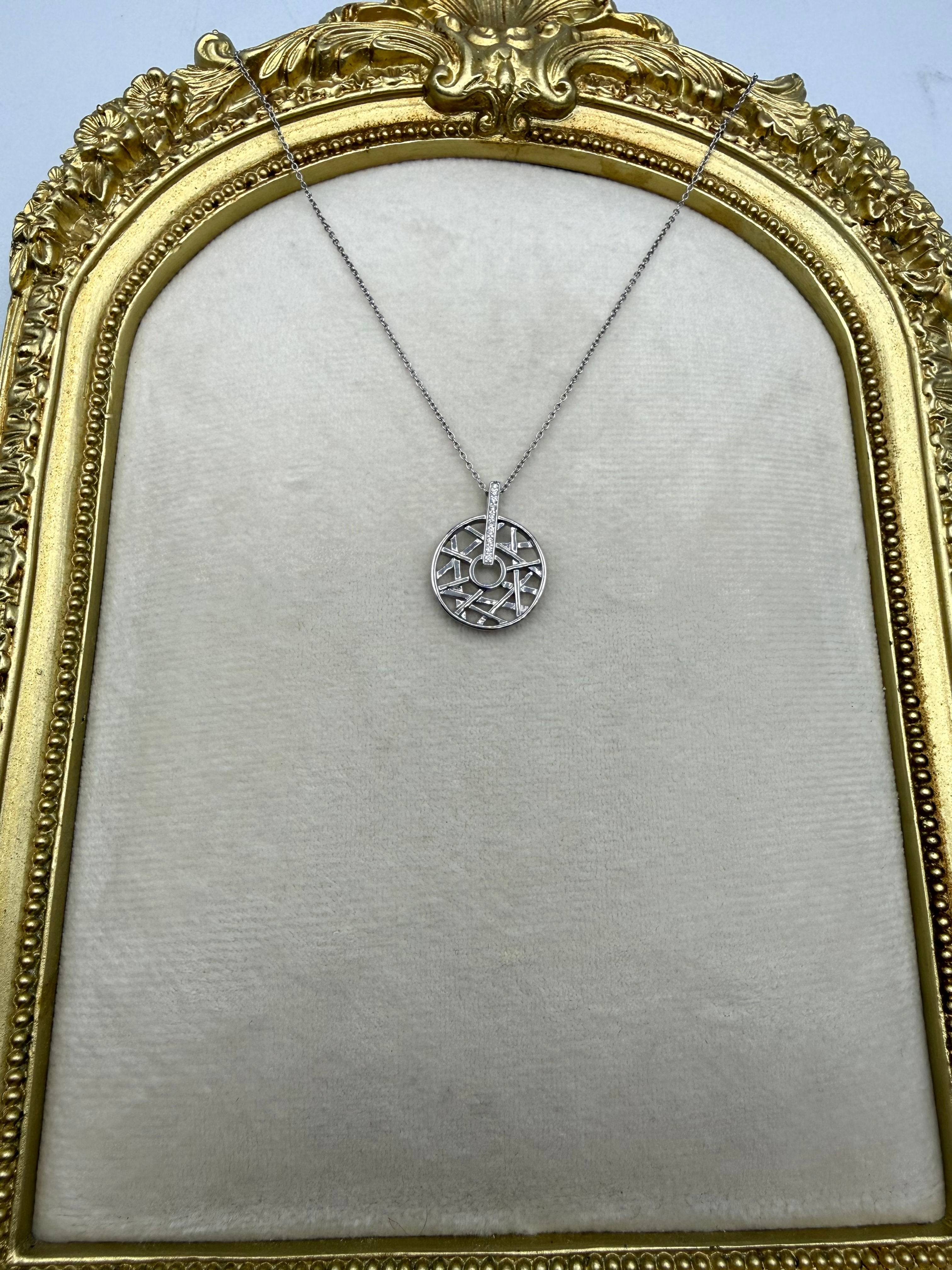 Sterling Silver 0.5ctw Diamond Necklace