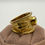 Thumbnail: 18 Karat Yellow Gold Yellow Beryl Ring