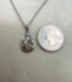 Thumbnail: Sterling Silver 0.3ctw Diamond Necklace