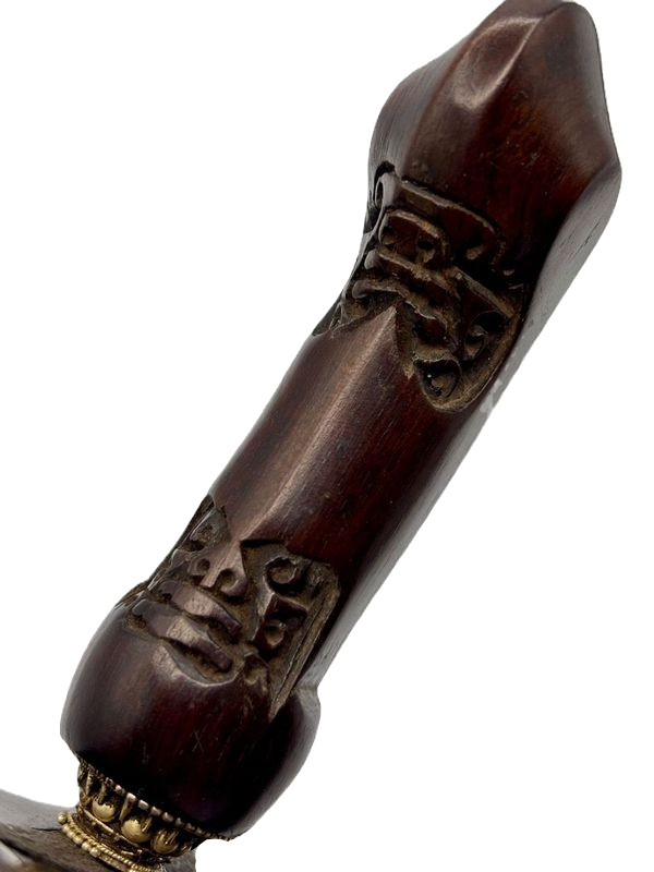 Thumbnail: 19th C. Java Keris w/ Wooden Sheath and Handle