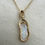 Thumbnail: 18 Karat Yellow Gold .87ctw Opal & .11ctw Diamond Pendant