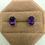 Thumbnail: Sterling Silver 1.60ctw Amethyst Studs