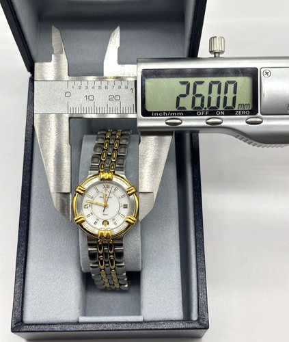 Maurice Lacroix Calypso Date 75326 Stainless Stell 18K Gold Plated