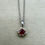 Thumbnail: 14 Karat .40ct Ruby & .15ctw Diamond Pendant