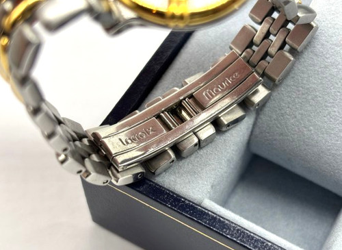 Maurice Lacroix Calypso Date 75326 Stainless Stell 18K Gold Plated