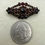 Thumbnail: Gold Plated Garnet Pin/Brooch