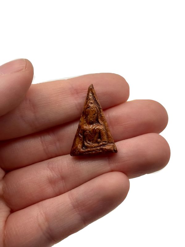 Thumbnail: Lot of Thai Triangular Buddha Amulet Figures (6)