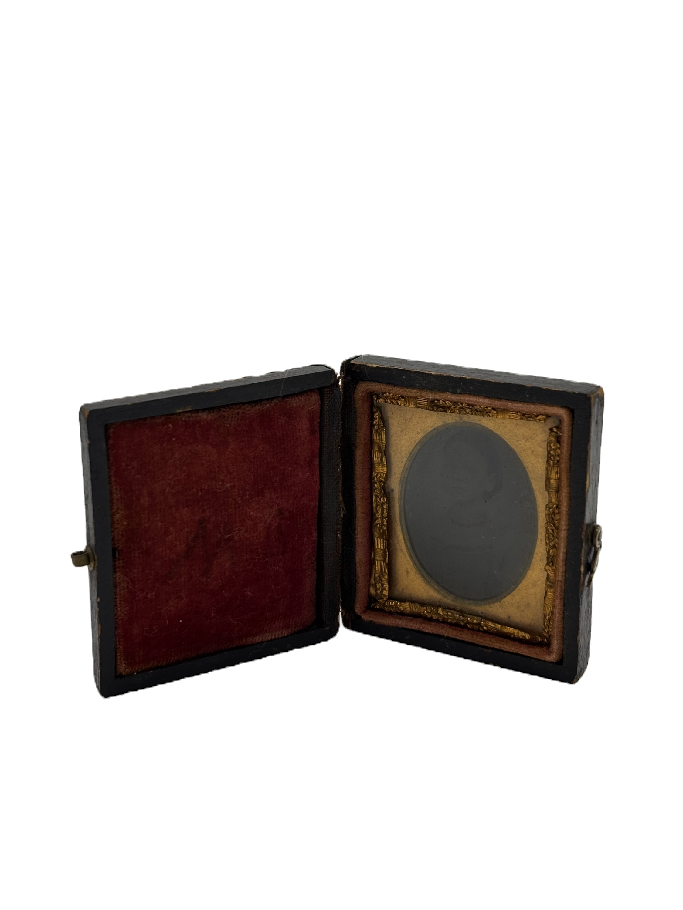 Antique Ambrotype of a Girl in a Case