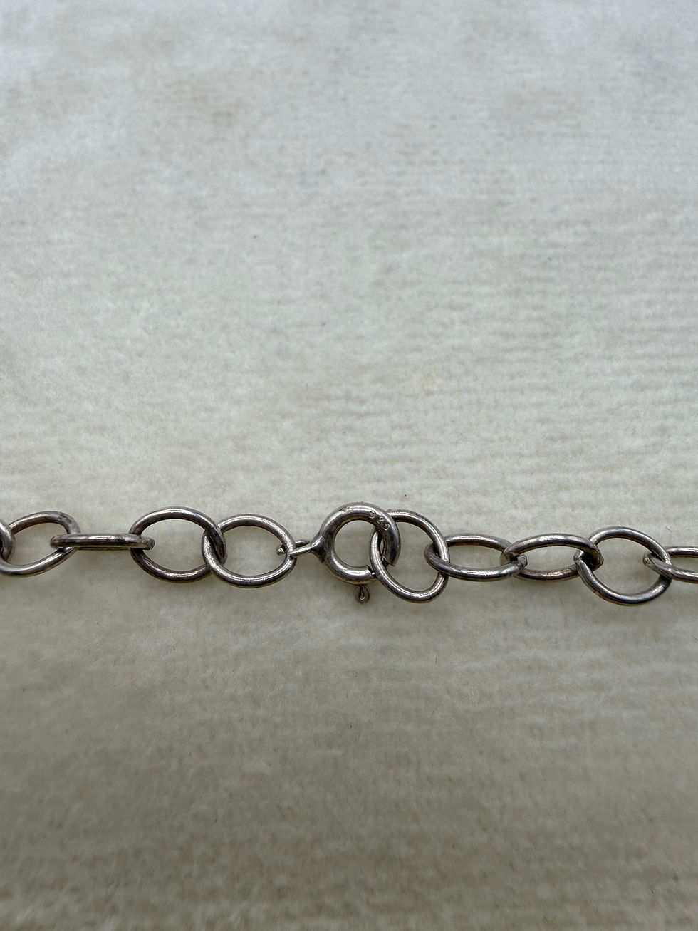 Thumbnail: Sterling Silver Stone Necklace