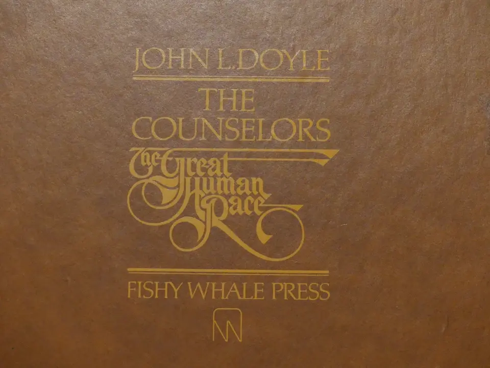 Thumbnail: NEW PRICE John L Doyle "The Counselors" Portfolio