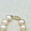 Thumbnail: 14 Karat Yellow Pearl Necklace 18 Inches