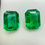 Thumbnail: 2.51ctw Emerald Cut Loose Emerald Pair