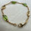 Thumbnail: 18 Karat Yellow Gold Peridot Bracelet