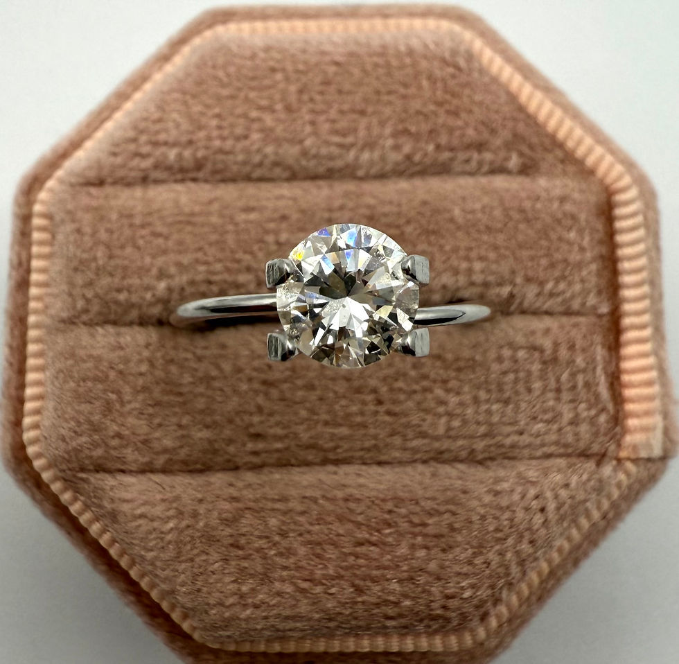 Thumbnail: 0.86ct I/I1 Round Cut Loose Diamond