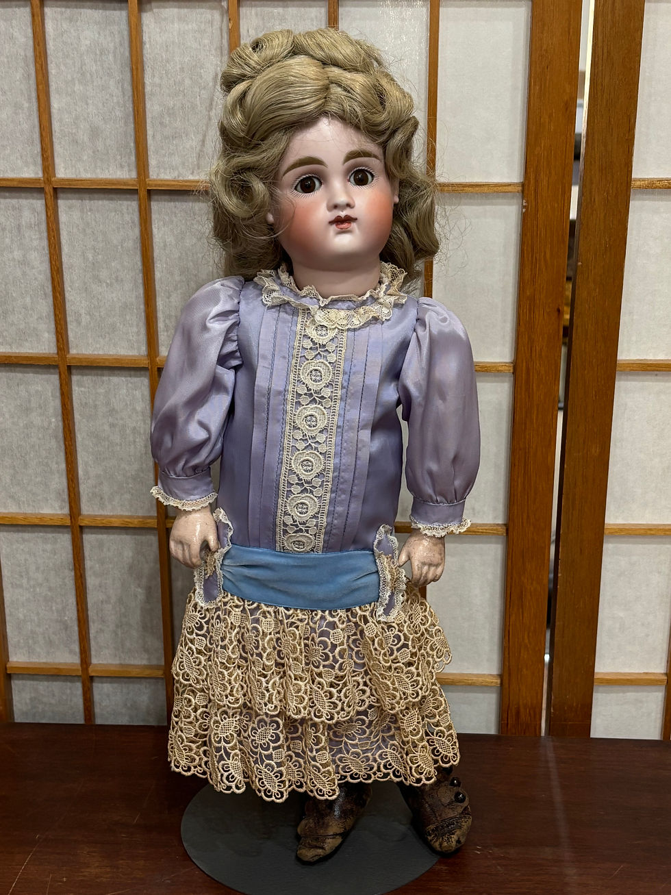 Thumbnail: Antique 1880's Bebe Jumeau Doll