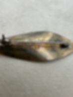 Thumbnail: David Andersen Sterling Silver Enamel Leaf Pin