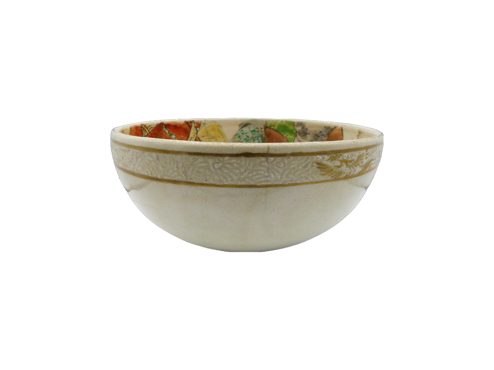 Thumbnail: 19th/20th Century Japanese Satsuma Bowl