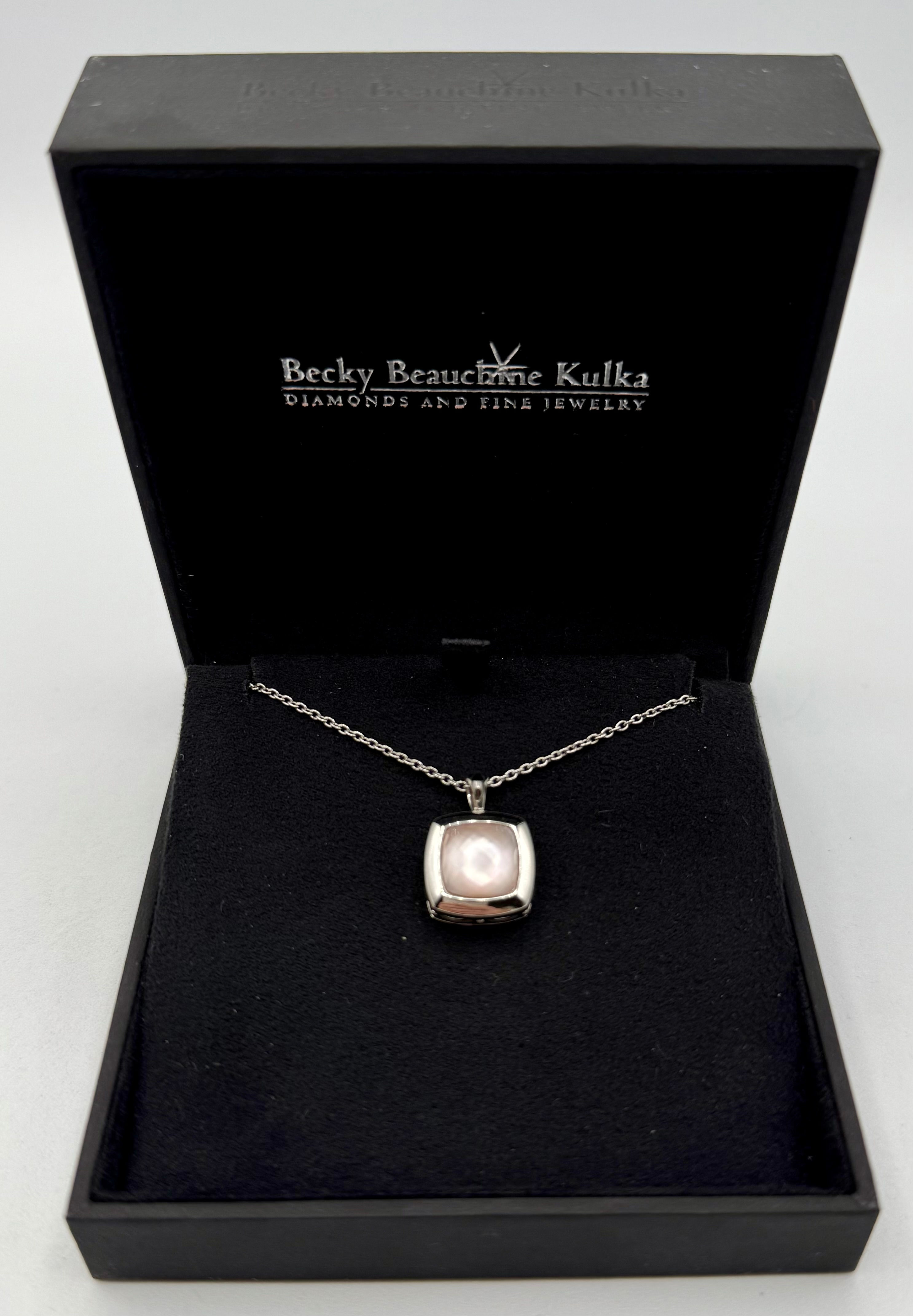 Sterling Silver Quartz Necklace