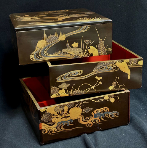 3 Tier Japanese Lacquer 3 Tier Japanese Lacquer