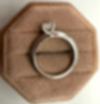 Thumbnail: Platinum 0.62ct F/VVS1 Diamond Tiffany & Co Ring