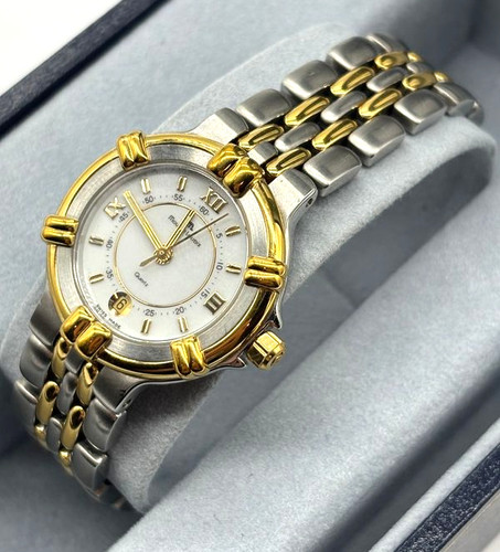 Maurice Lacroix Calypso Date 75326 Stainless Stell 18K Gold Plated