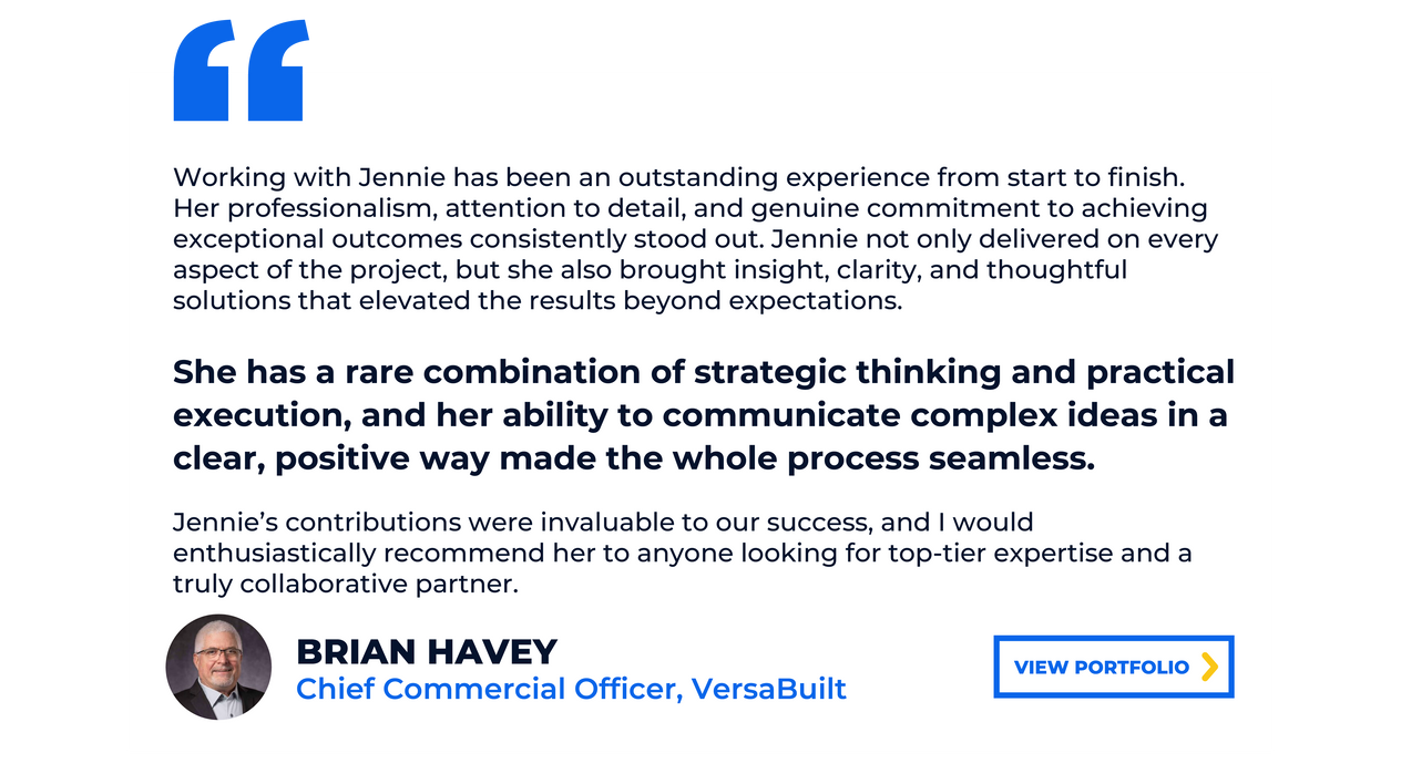 Brian Havey VersaBuilt Testimonial