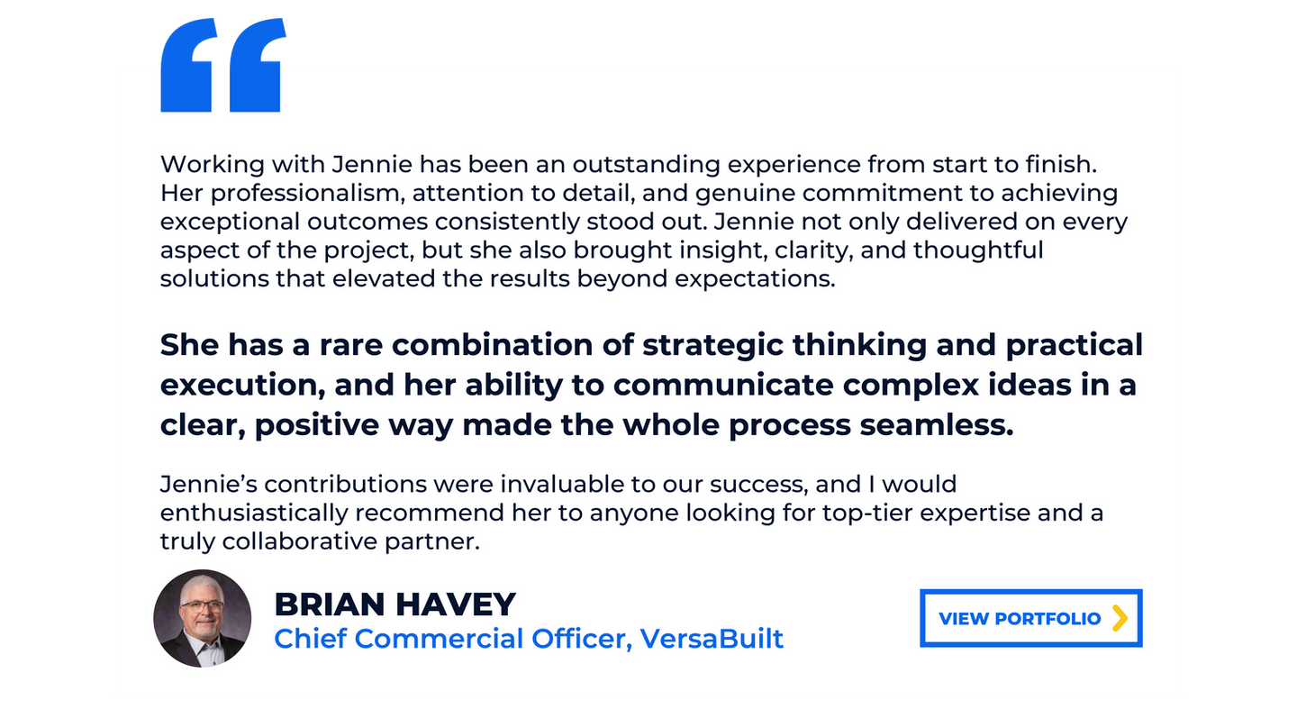 Brian Havey VersaBuilt Testimonial