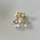 Miniaturbild: Boucles d'oreilles en Or Jaune 18K avec Diamants et Quartz
